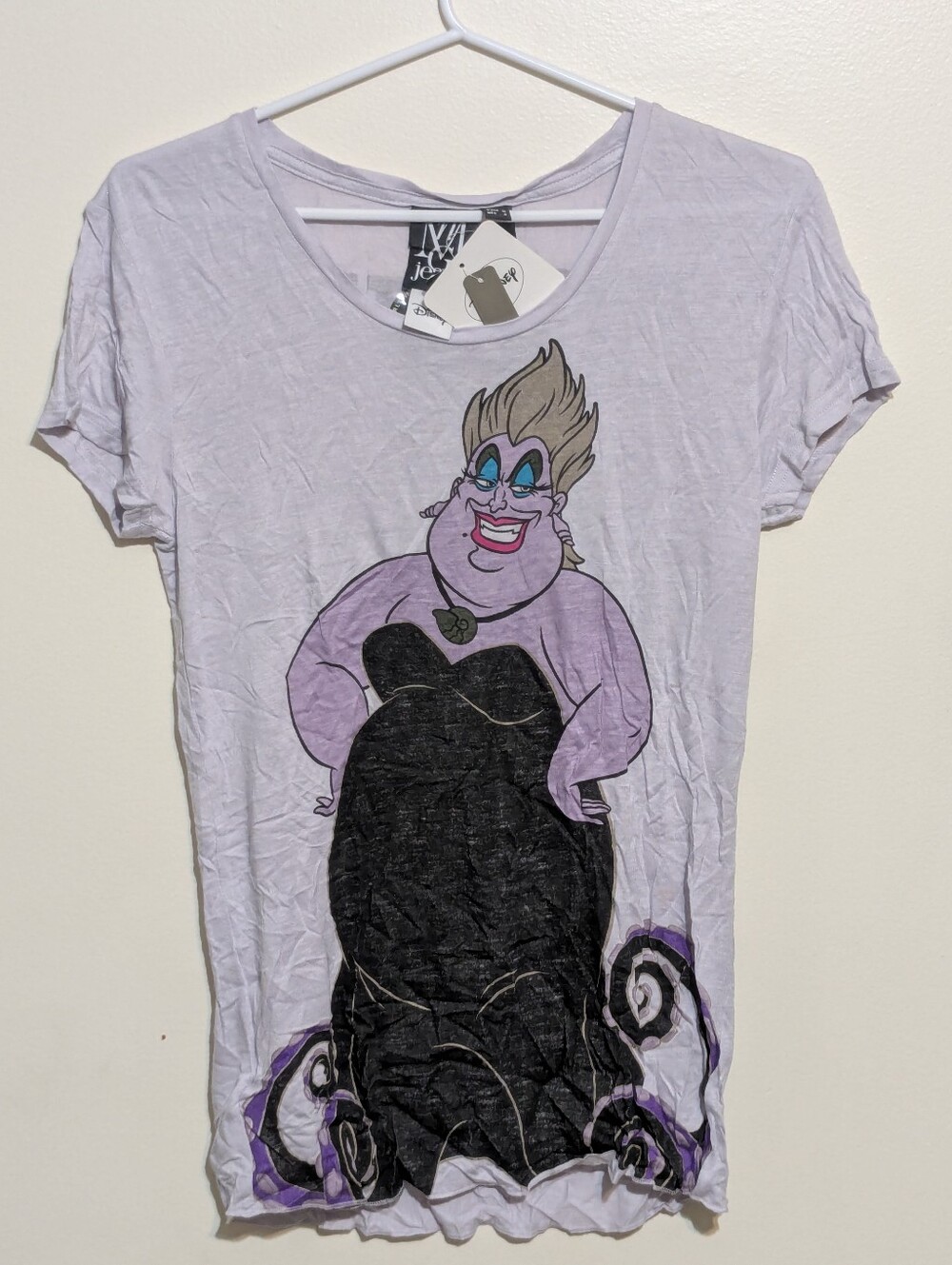NWT MNG Mango So Good At Being Bad Disney Ursula Tee - L